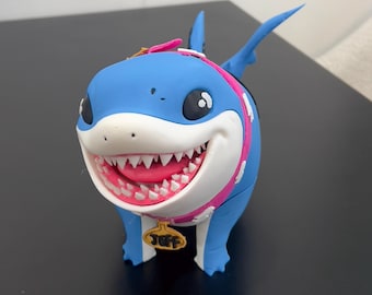 Je-ff the Shark Toy - 3D Printed Collectible Figure | Comic-Inspired Shark Toy