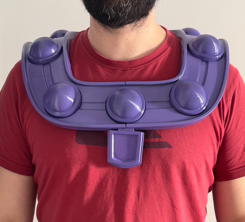 Magnet 97 Cosplay Collar – Custom-fit 3D Printed – Deep Purple Metallic ...