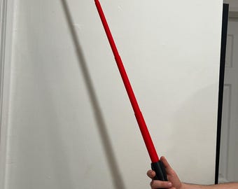 Kyo Ren Lightsaber Replica - Portable, Collapsible- 3D-Printed Cosplay Prop