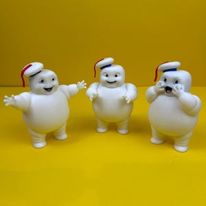 Ghostbusters Mini Stay Puft Marshmallow Man Figures - 3D Printed Collectible
