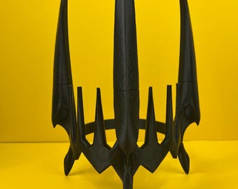 Sau-ron Crown & Power Ring Set - The Ultimate Lrd of the Rngs Cosplay Collectible