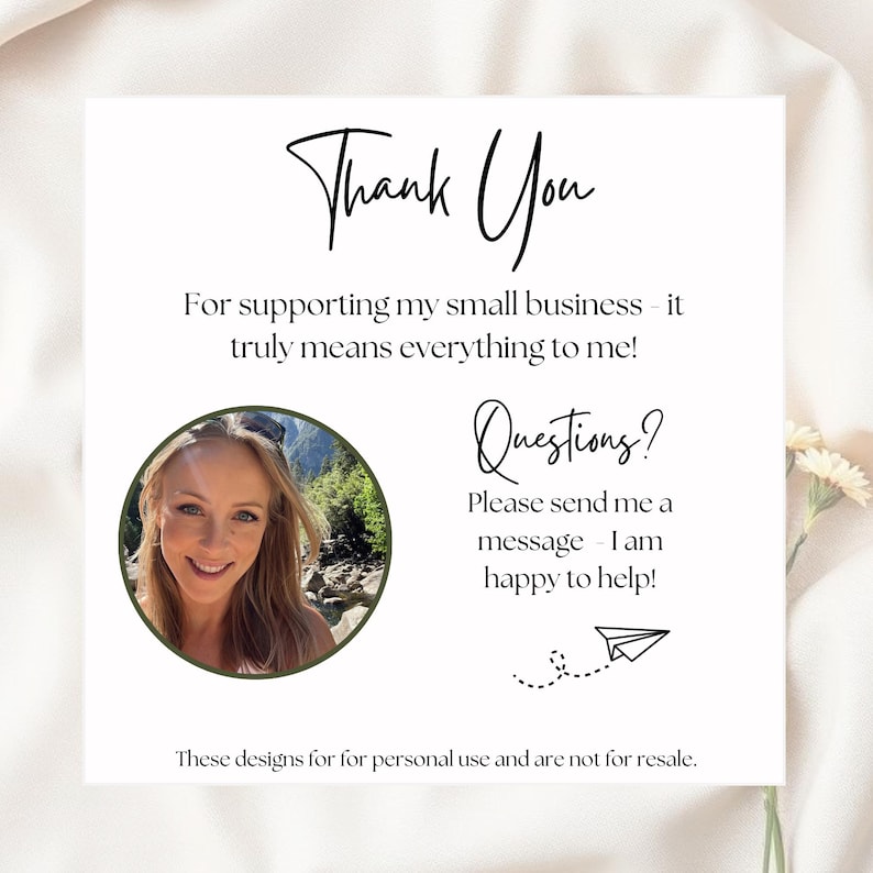 May include: Thank You for supporting my small business - it truly means everything to me! Questions? Please send me a message - I am happy to help! These designs are for personal use and are not for resale.