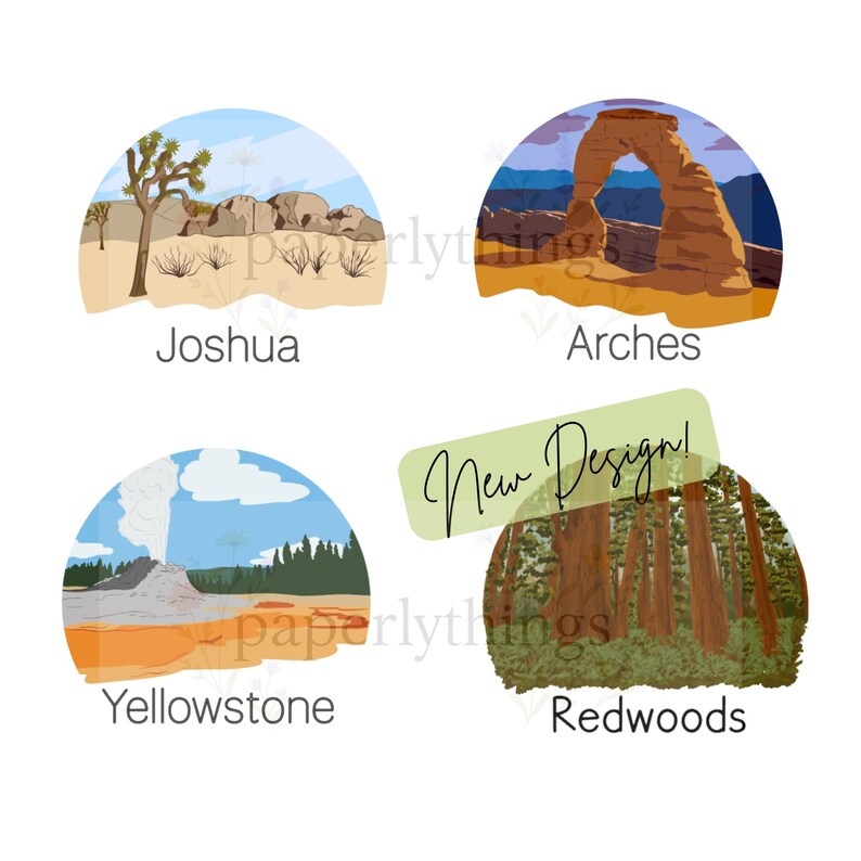 National Park Baby Shower Buttons: Adventure Awaits, Personalized Badges image 8