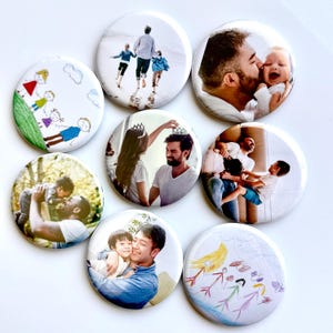 Bottle Opener Custom Photo Magnet– Personalized Image Gift, Magnetic Fridge Opener, Father's Day, Wedding Favor, Keepsake