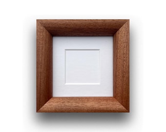 Elegant Picture Frame, Solid Wood Mahogany, Classic Design