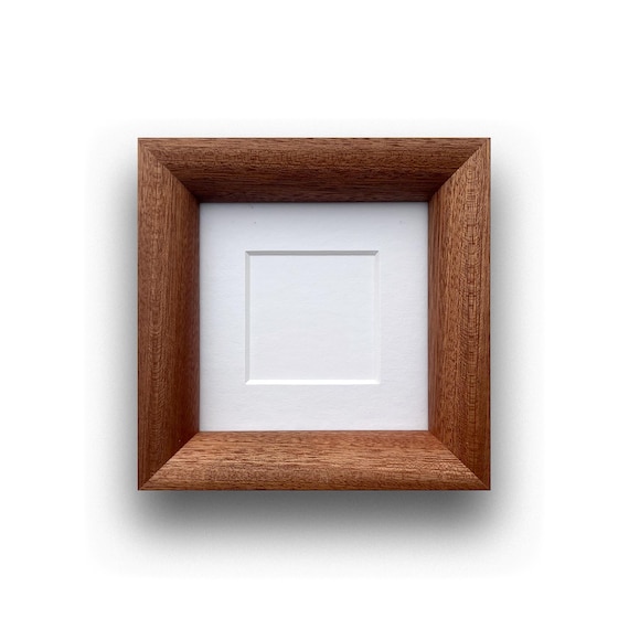 Elegant Picture Frame, Solid Wood Mahogany, Classic Design