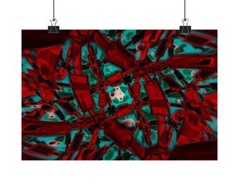Crimson Lattice Space Ft CCTV. - Teinte inversée