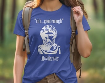 Funny Philosophy T-Shirt, Gift for Thinkers, Funny Philosopher, Apathy tee, Funny Greek Philosopher Tee, gift for psych student