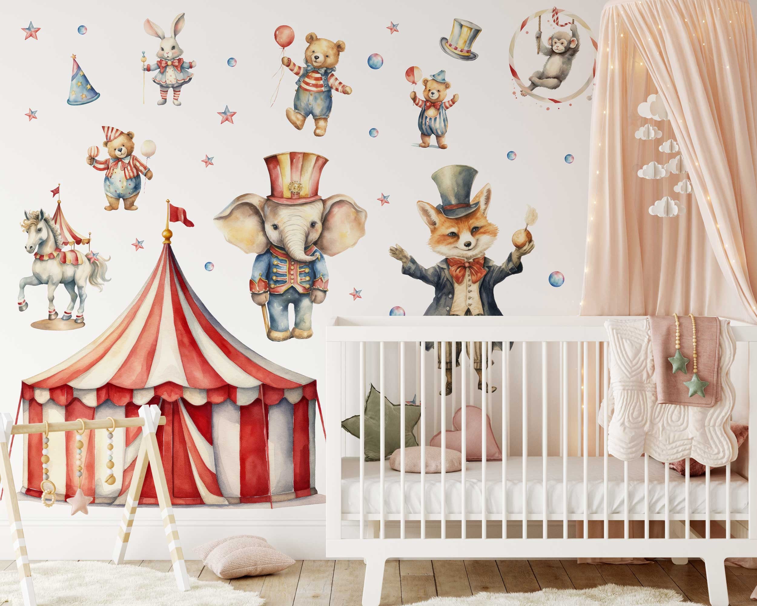 Buy Circus Nursery Decal Online In India India