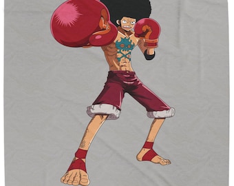 One Piece Afro Luffy Blanket