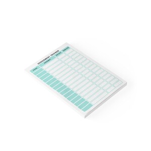 課題トラッカー メモ帳 ポストイット® 付箋 宿題オーガナイザー プランナー 学用品 画像 3