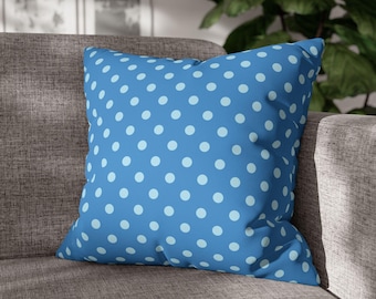 Polka Dot Kunst-Velours-Kissenbezug Cozy Home Decor