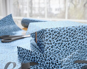 Cheetah Wrapping Paper Roll Festive Party Birthday Gift Wrap