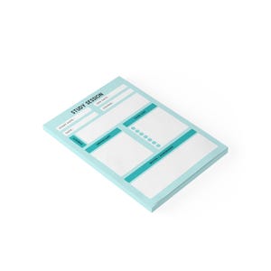 Study Session Notepad Assignment Tracker Sticky Notes Homework Organizer Planner School Supplies image 3