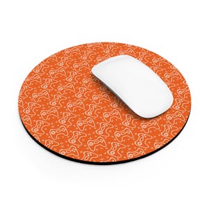 Gaming Controller Mouse Pad Rectangle or Round Durable Neoprene Rubber Non-Slip Base