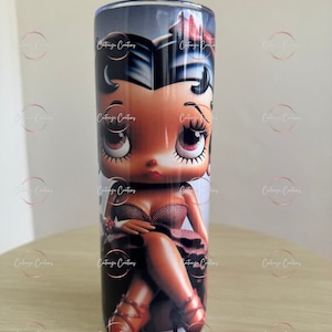 20 oz Skinny Tumbler - Betty Boop