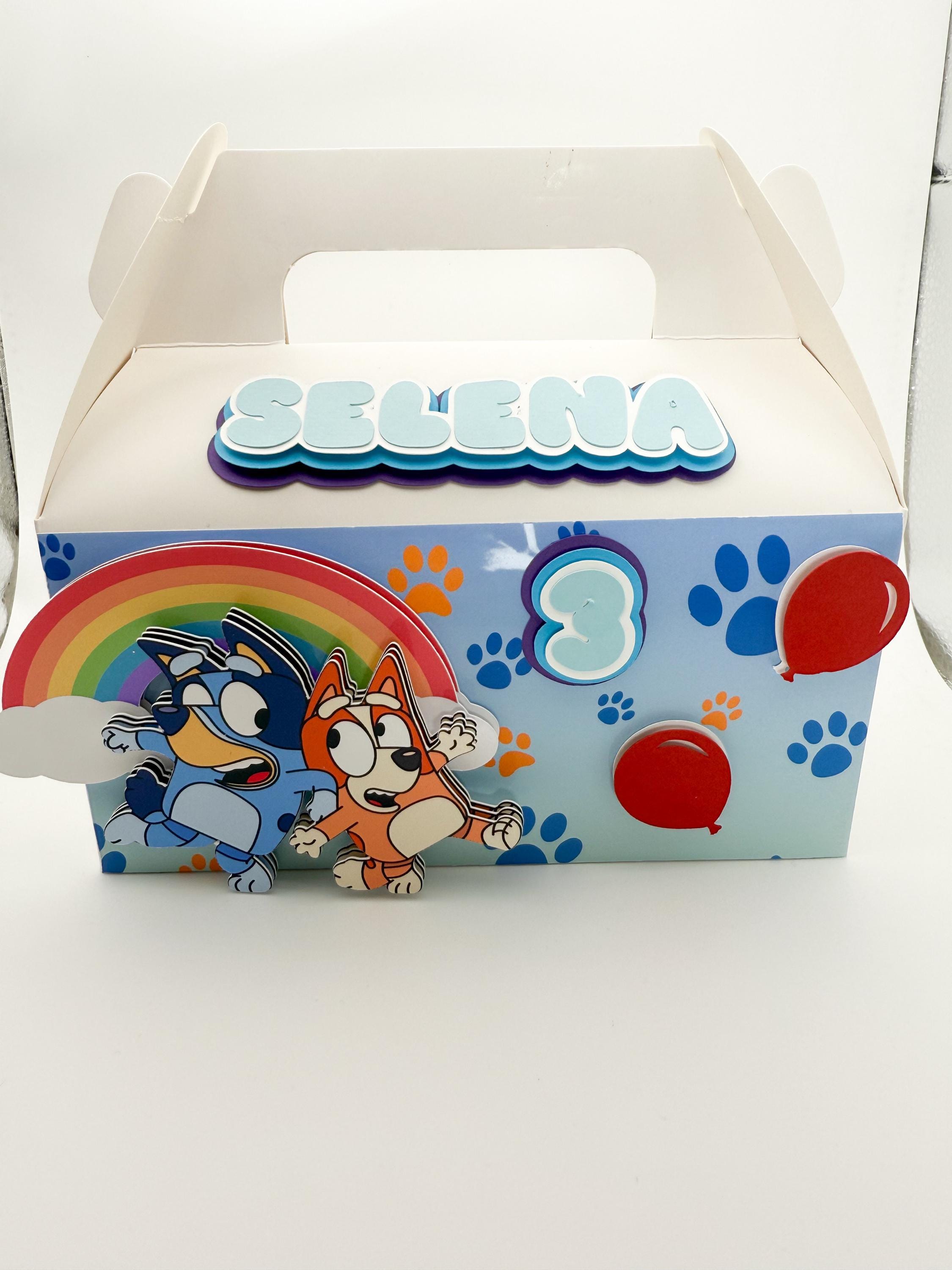 Bluey Party Favor Boxes