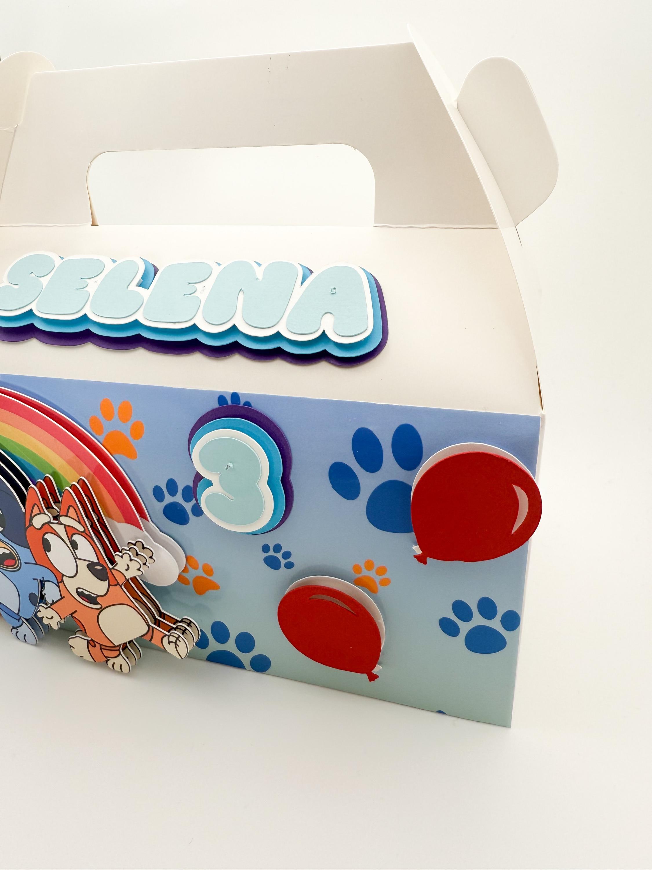 Bluey Party Favor Boxes