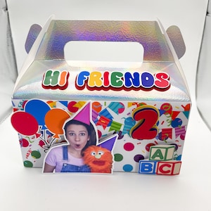 Ms Rachel Primary Gable Boxes, Ms Rachel Party Favors, Ms Rachel Birthday
