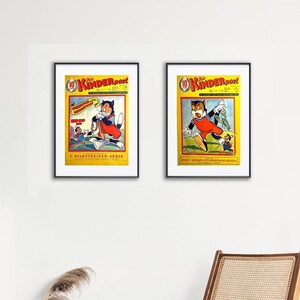 2er Cat & Mouse Original Comic 1950 SALE SET, Unique, Nostalgia, Vintage, Cartoon, Comics, Retro, Antique, Childhood, Children,
