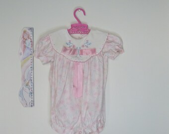 Pretty in Pink Vintage 00's Romper