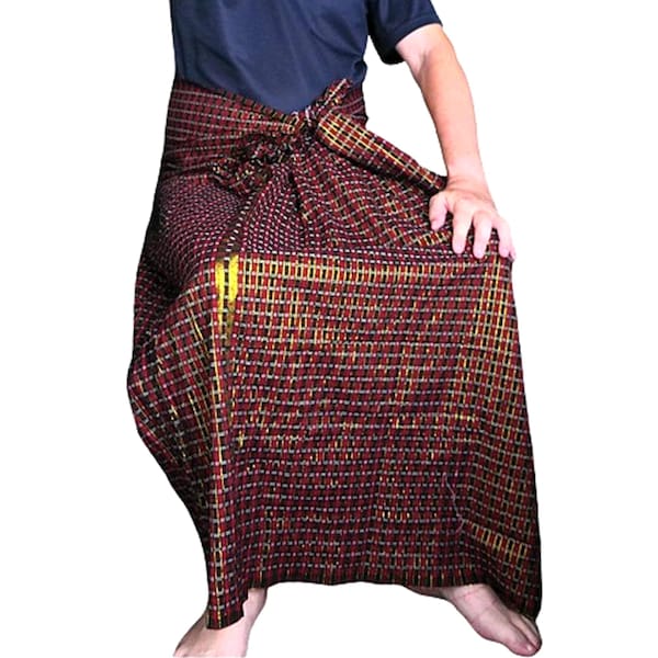 Burmese Longyi - Etsy