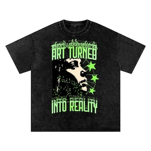 Acid Wash Oversize T-Shirt - 250 GSM