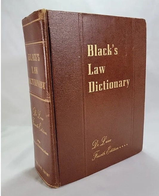 Blacks law dictionary