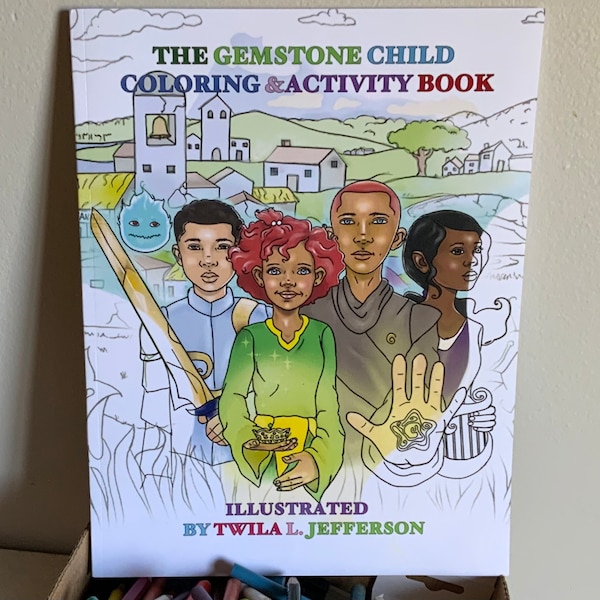 The Gemstone Child Coloring & Activity Book
