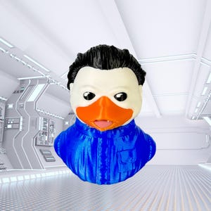 Michael Myers Inspired Horror Duck Figurine | Halloween Inspired Duck | Scary Movie Duck | Horror Movie Figurine | Jeep Duck | Unique Duck