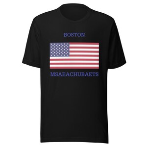 Boston Msaeachubaets Shirt Funny Typo