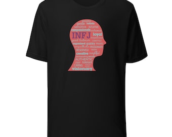 INFJ Shirt The Advocate Personality Logo Head Traits
