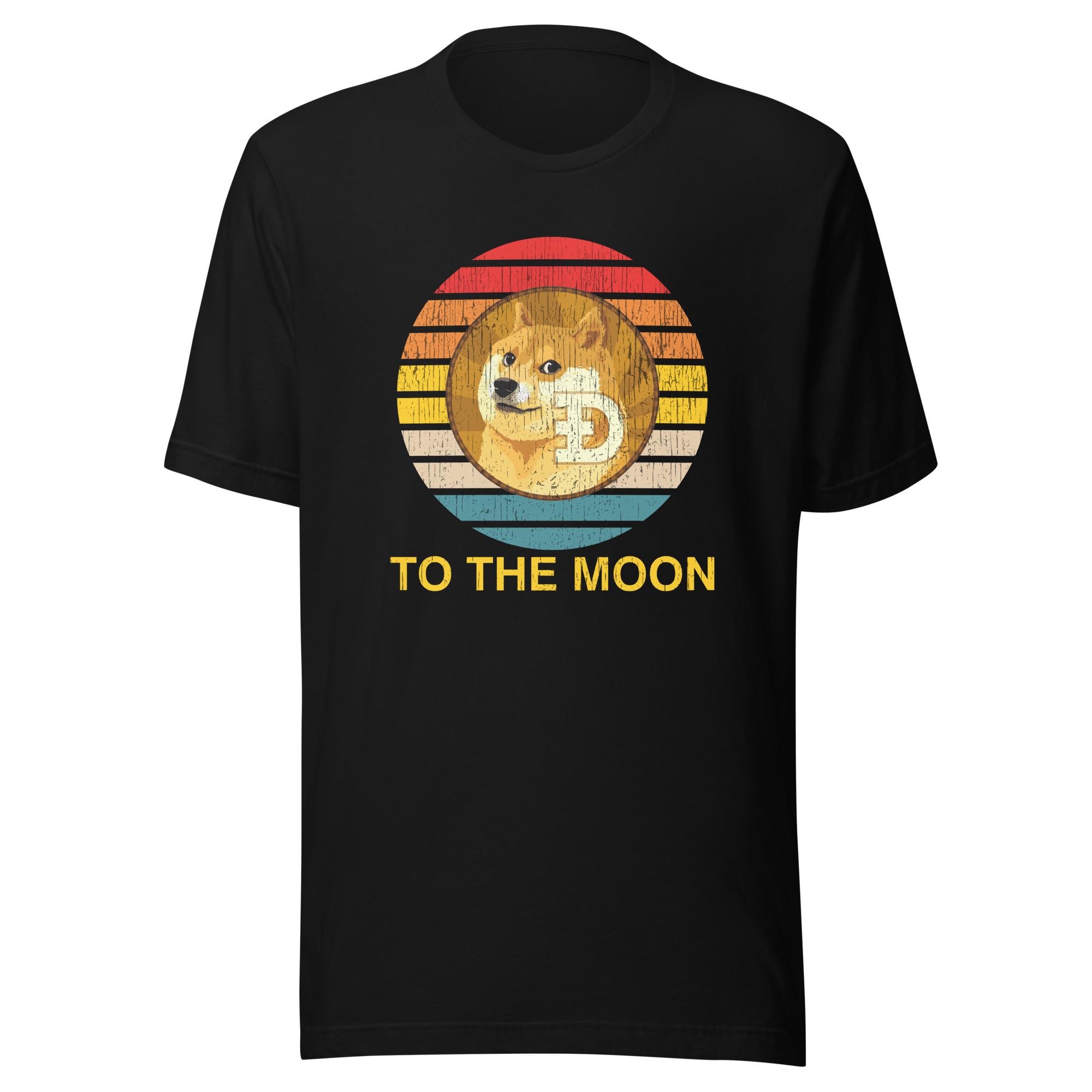 Dogecoin Logo Shirt Doge to the Moon