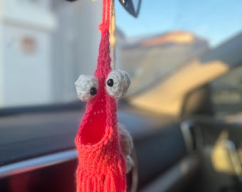 Yip Yip Crochet Car Hanger