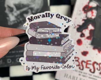 Morally Grey Sticker