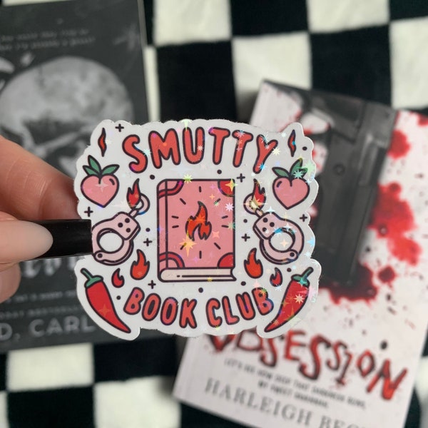 Smutty Book Club Sticker