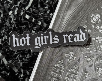 HGR Sticker — Gothic Sticker, Bookish, Bookish Sticker, Dark Romance, Gothic Romance, Bookworm, Kindle Sticker