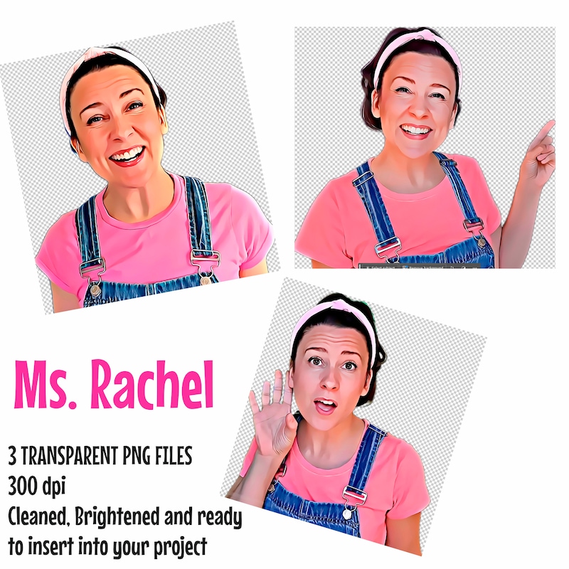 Ms. Rachel Png - Etsy
