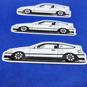 5 Crx, ef8, stickers