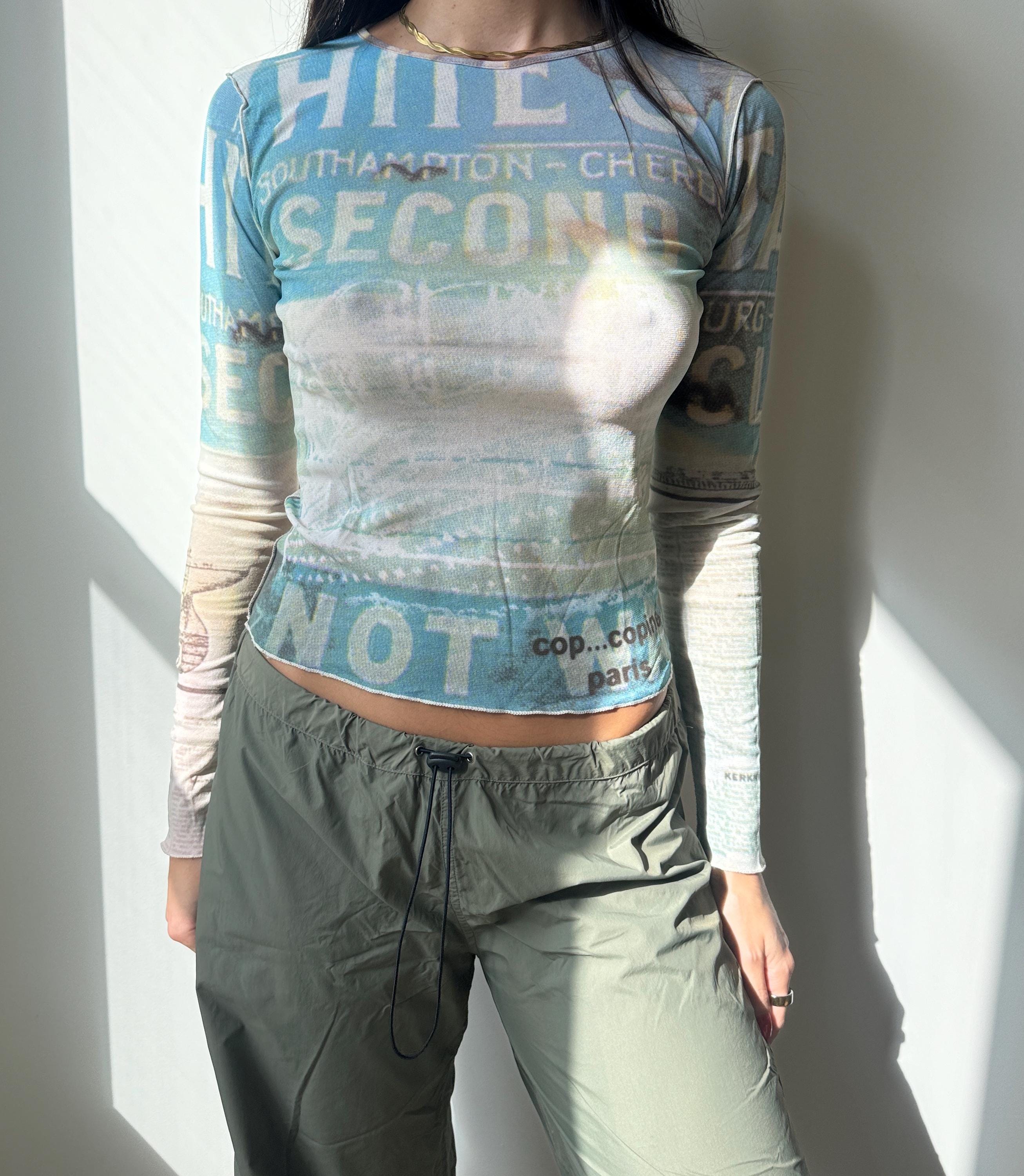 Cop Copine Mesh Top - Etsy