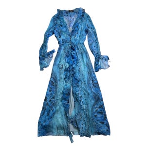 blumarine floral embroidery mini dress blue blumarine floral embroidery mini dress blue Jolien Blue Floral Appliqu Embroidered Tulle Mini Dress