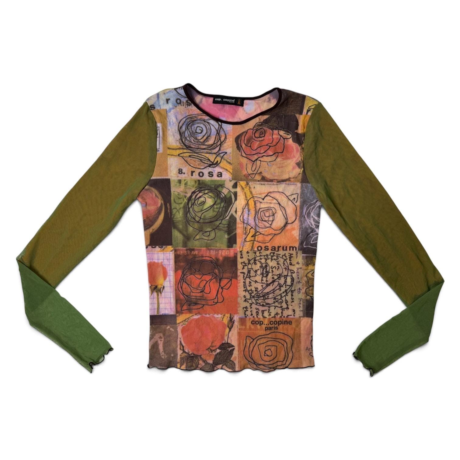 Cop Copine Mesh Top - Etsy