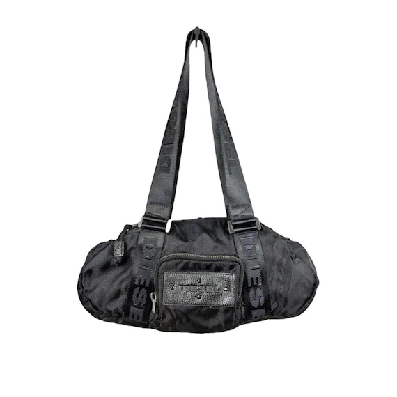 Vintage DIESEL 2000s Nylon Shoulder Bag Y2K Cyber Techno - Etsy