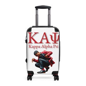 Kappa Alpha Psi-koffer | Reisbagage | Unieke cadeaus voor reizigers | Griekse Life-merchandise | Afstuderen universiteit