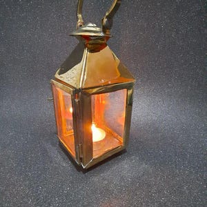 handmade candle lantern, moroccan brass lantern ,vintage candle holder