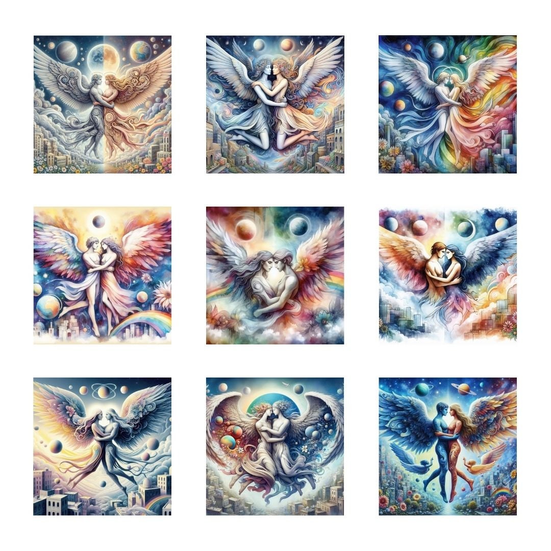 18 Imagenes De Angeles Y Arcangeles Parejas En Png Clip Art Arte ...