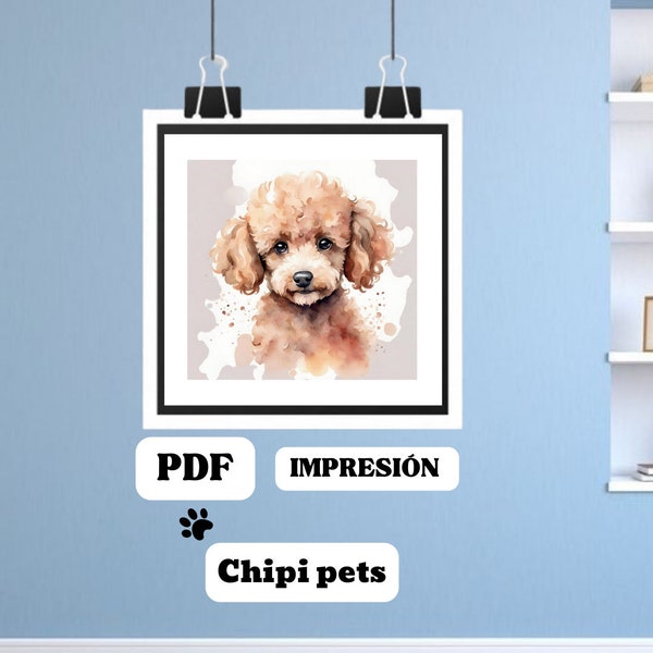 PDF print of pets.pet illustrations, poodle cafe, poodle, pets image, pet portraits, dog portraits, cat portraits, , pet portrait