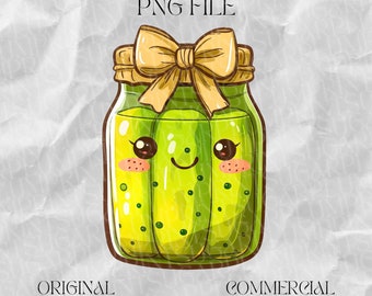 Augurkpot met roze lint png - coquette esthetische clipart, scrapbooking en cadeaus voor augurkliefhebbers coquette, augurk png, Soft Girl Era png