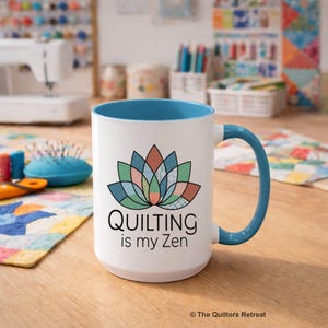 May include: A white ceramic mug with a black handle and the text "But First, Coffee" in a bold, black font. The mug is sitting on a wooden surface. The mug is approximately 4 inches tall.