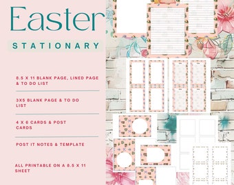 Charming Easter Stationery Bundle - Pink